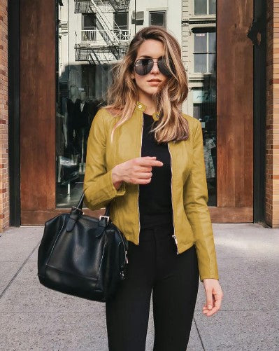Biker Jacket Modern Style for Women | Ideal for Everyday Wear