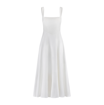 Women's Midi Dress Polyester - Elegant Summer Style 2