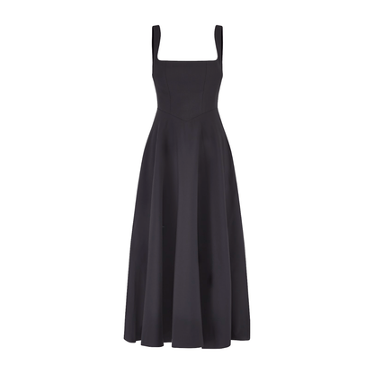 Women's Midi Dress Polyester - Elegant Summer Style 7