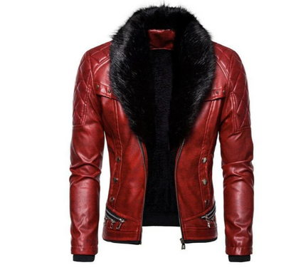Casual Biker Jacket with Vegan Fur for Women | Great for Casual Days