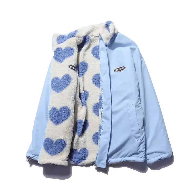 Alveena Reversible Heart Jacket – Stylish and Versatile Outerwear