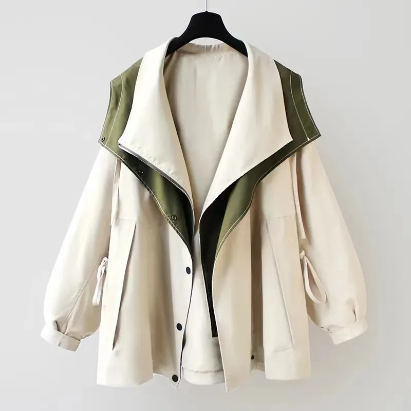 Women’s Lightweight Windbreaker Jacket – Water-Resistant & Stylish