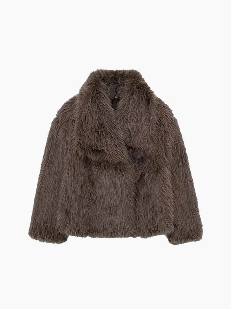 Women's Jenna Faux Fur Coat – Soft, Warm & Stylish Winter Outerwear
