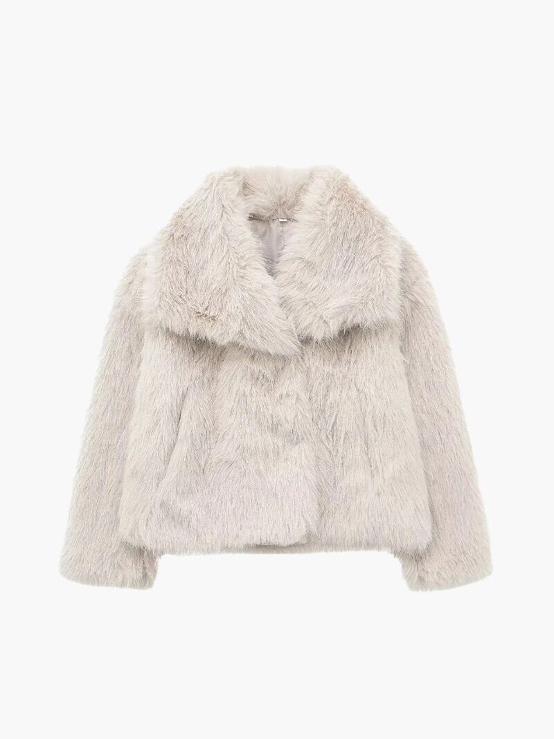 Women's Jenna Faux Fur Coat – Soft, Warm & Stylish Winter Outerwear