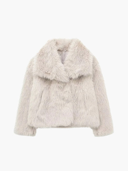 Women's Jenna Faux Fur Coat – Soft, Warm & Stylish Winter Outerwear