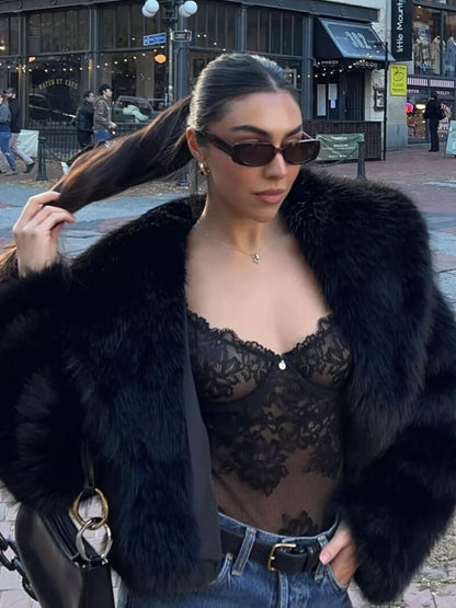 Women's Jenna Faux Fur Coat – Soft, Warm & Stylish Winter Outerwear