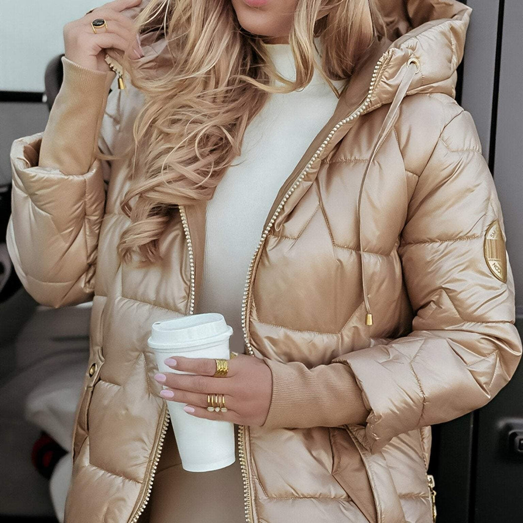 Elegant Women’s Luxe Outerwear Jacket | Premium Autumn & Winter Coat