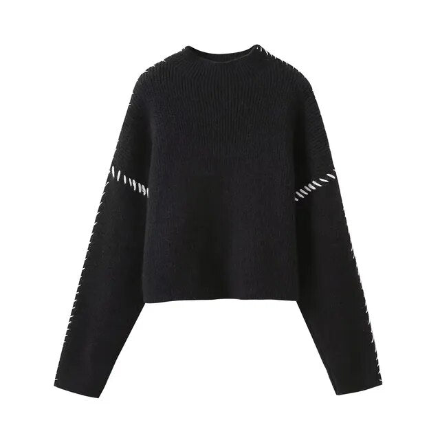 Women's Knit Sweater – Classic and Comfortable Pullover