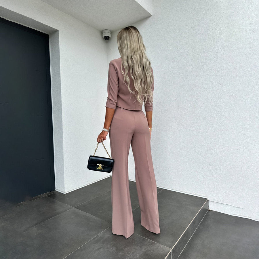 Women's - Two-piece set - Chic - Timeless Style - Formal Occasions