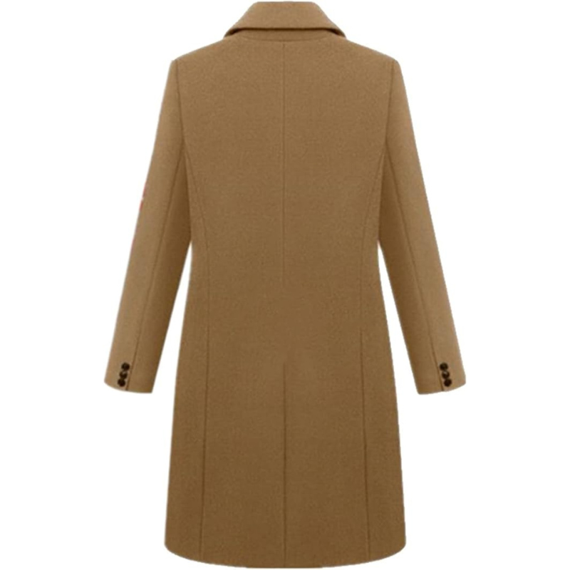 Womens Double Breasted Trench Coat | Long