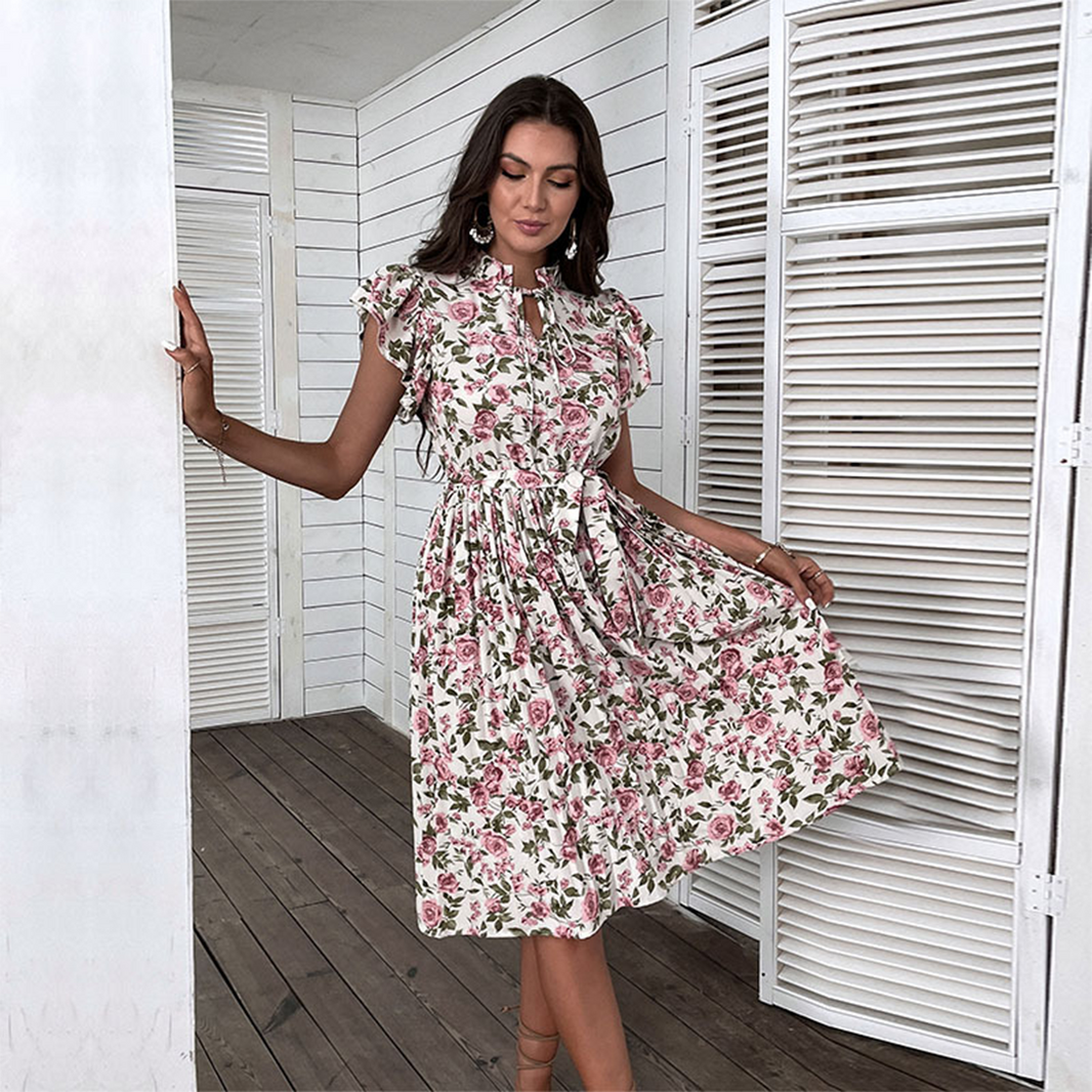 Women's  - Midi Dress - Chic - Modern Style - Ideal for Summer