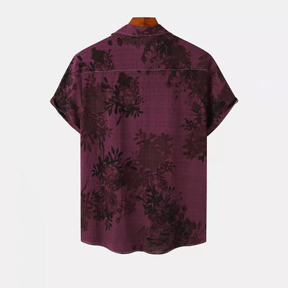 Men's - Floral Shirt - Casual - Modern Style - Ideal for Summer