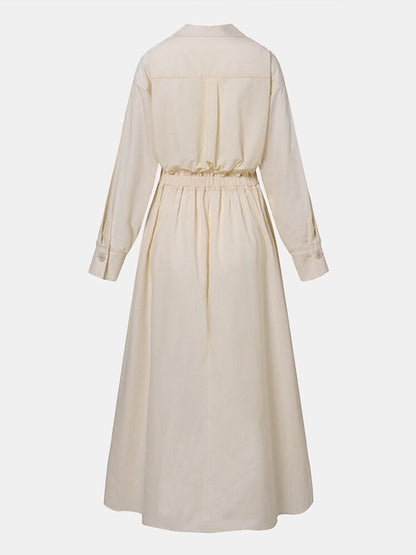 Women's A-Line Dress Lightweight Fabric Summer Elegant White Dress
