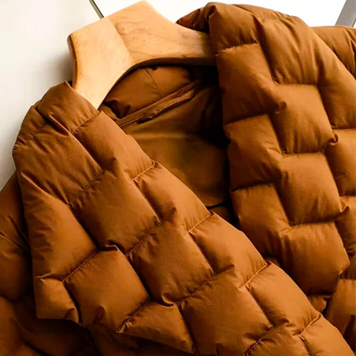 Women's Down Coat Quilted Water-Resistant Winter Coats 4