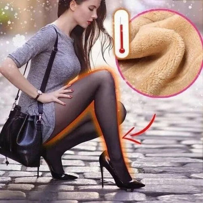Women's Fleece Lined Leggings Stretchy Warm 2