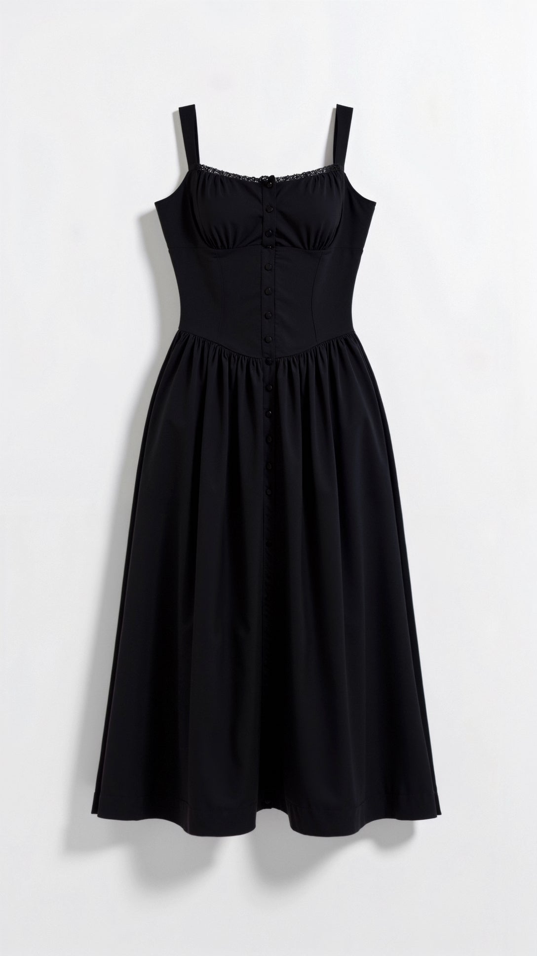 Women's Floral Midi Dress Cotton for Summer Events 5