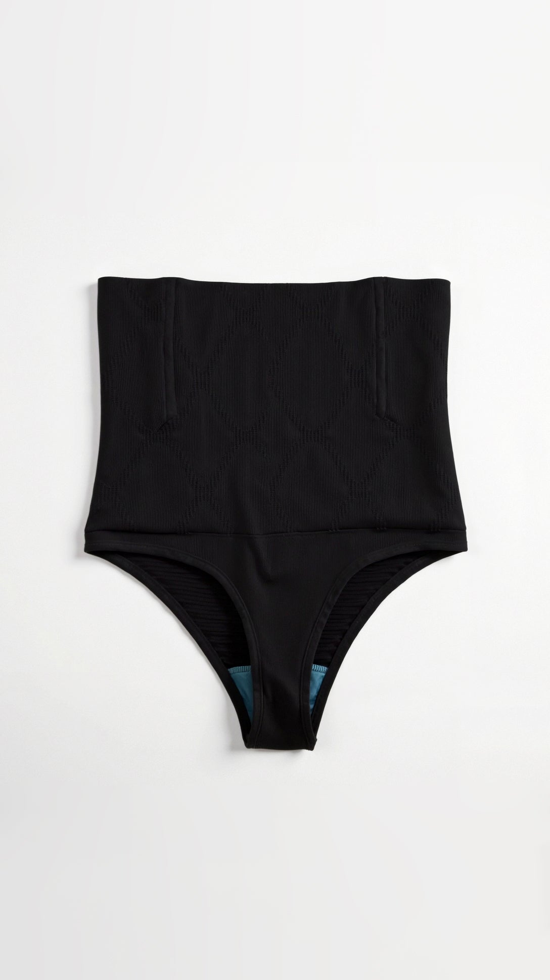 Women's High-Waisted Seamless Tummy Control Thong Nylon 8