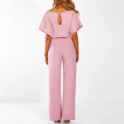 Women's Jumpsuit Knitting Full-Length Fitted Style