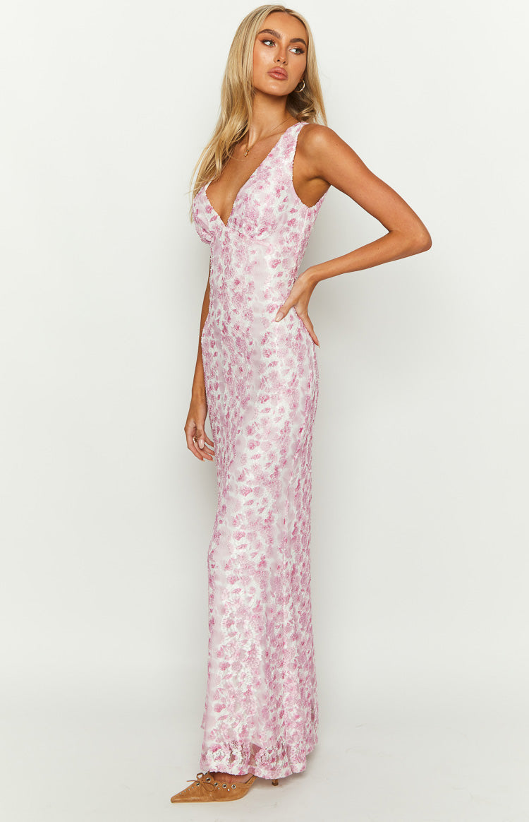 Women's Lace Maxi Dress Lightweight