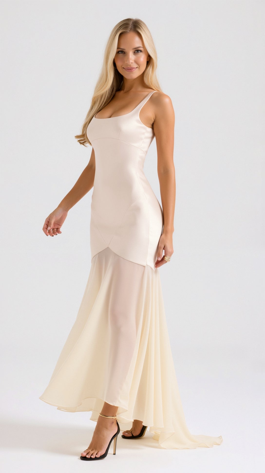 Women's Maxi Dress Chiffon - Elegant Summer Formal Dresses 3