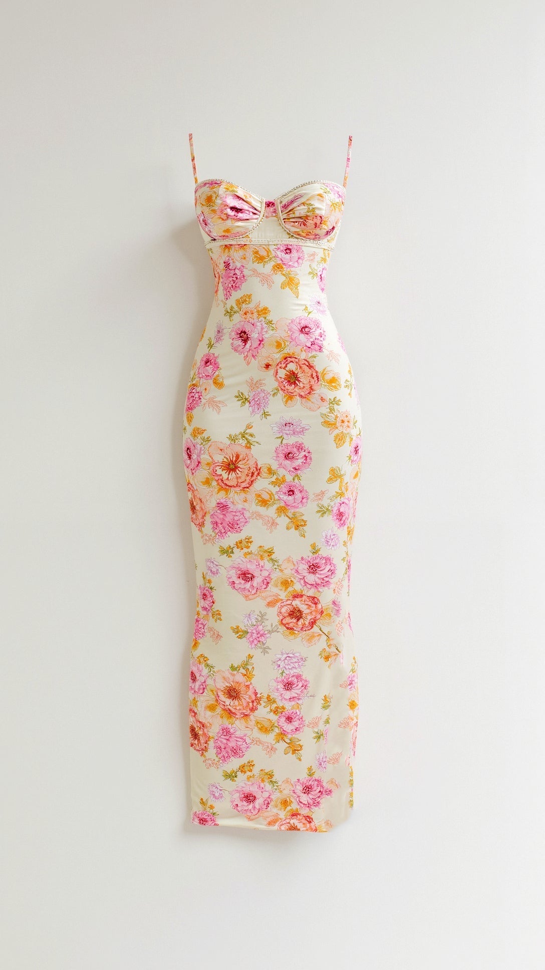 Women's Maxi Dress Floral Print Polyester 5