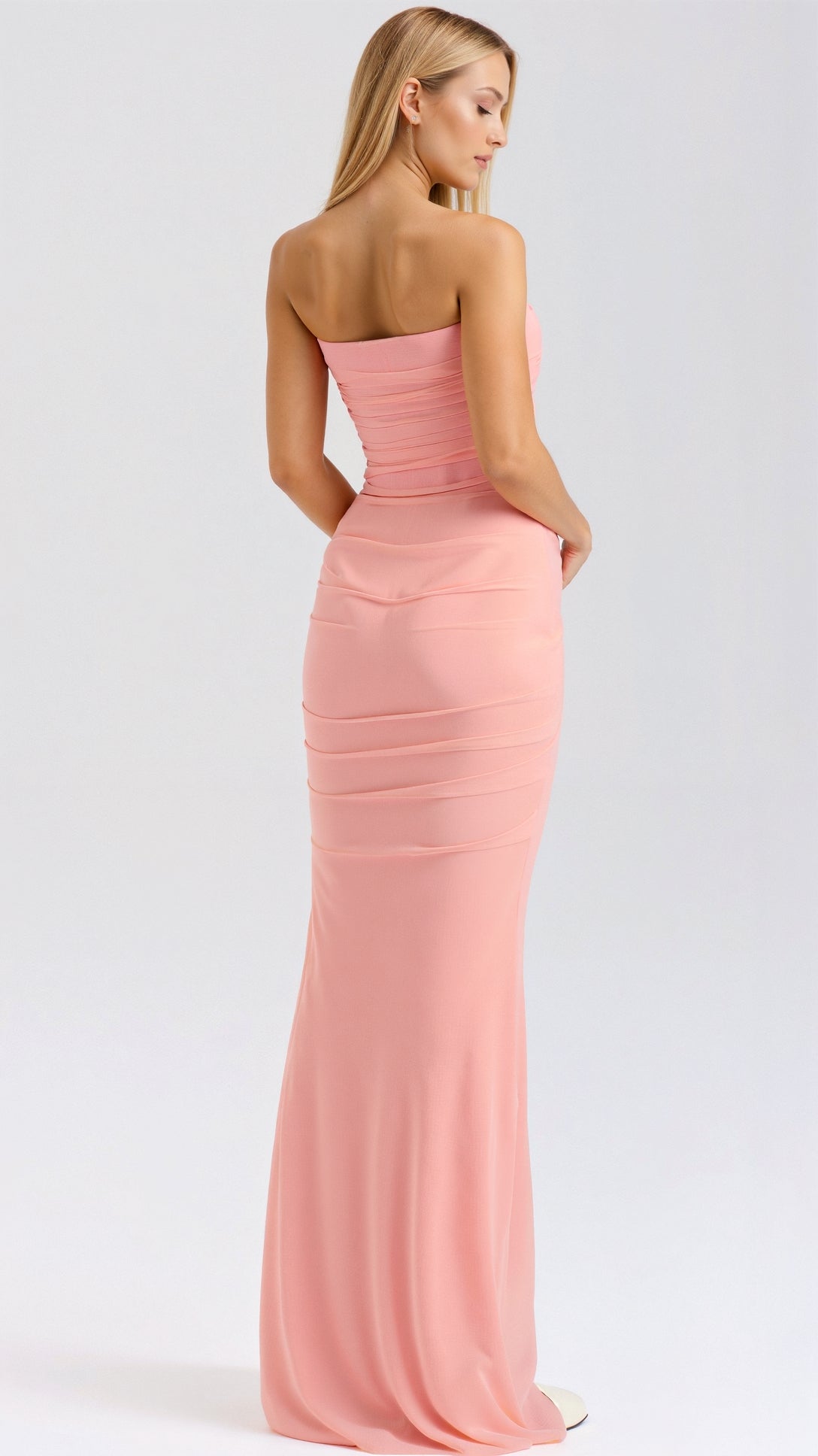 Women's Maxi Dress Polyester Mermaid Silhouette 1