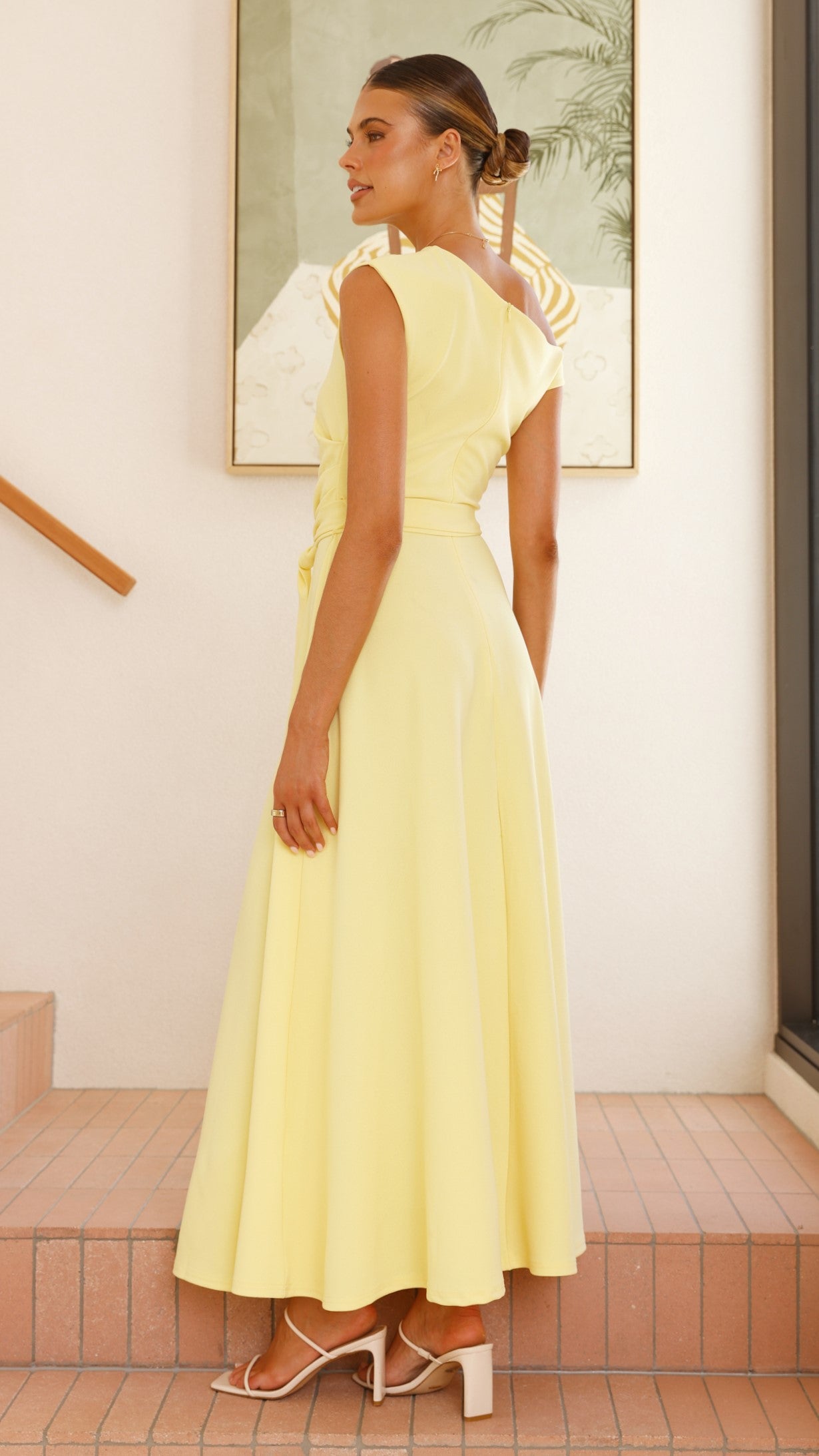 Women's Maxi Dress Polyester Off-Shoulder 1