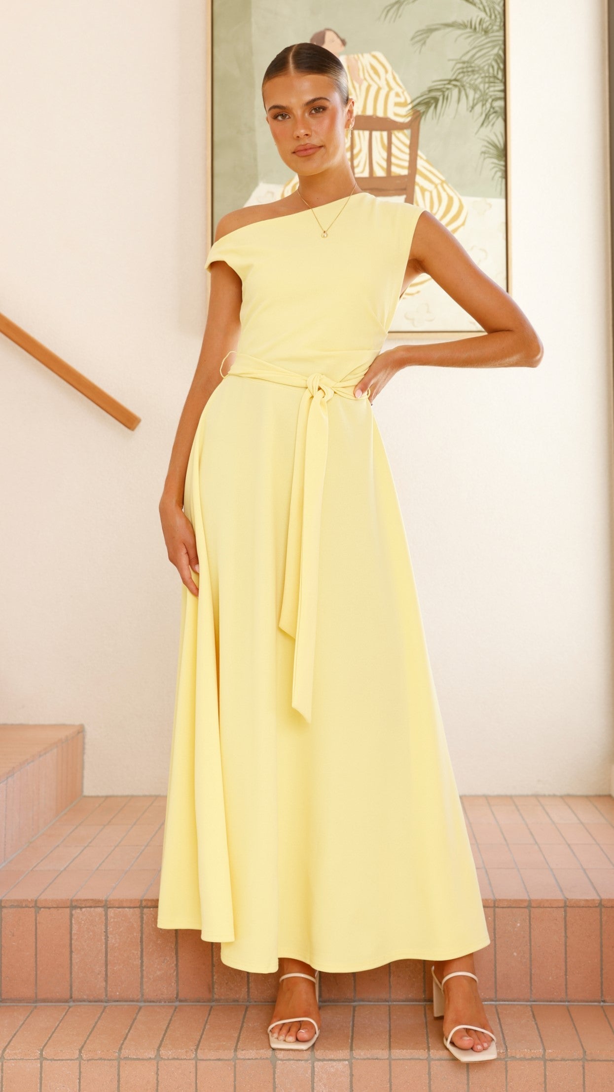 Women's Maxi Dress Polyester Off-Shoulder 4