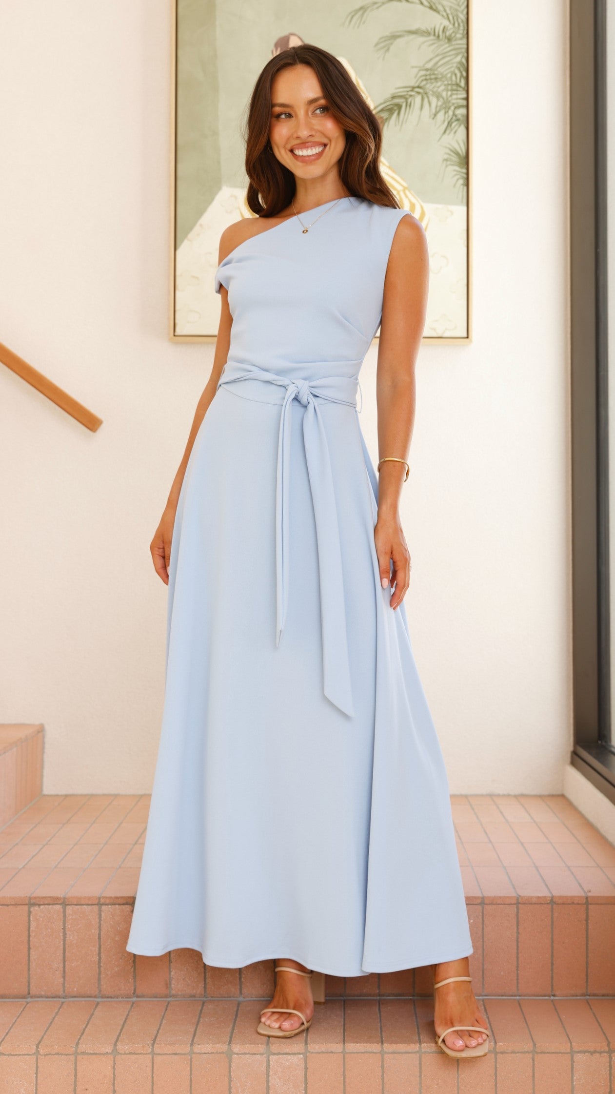 Women's Maxi Dress Polyester Off-Shoulder A-Line 0