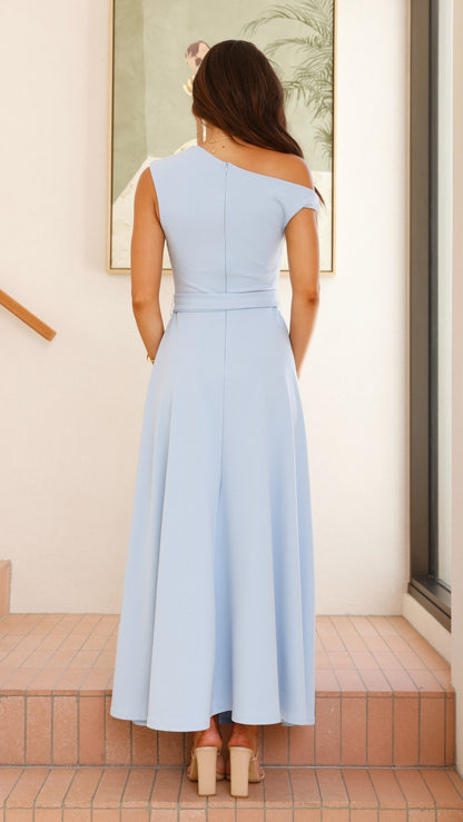 Women's Maxi Dress Polyester Off-Shoulder A-Line 1