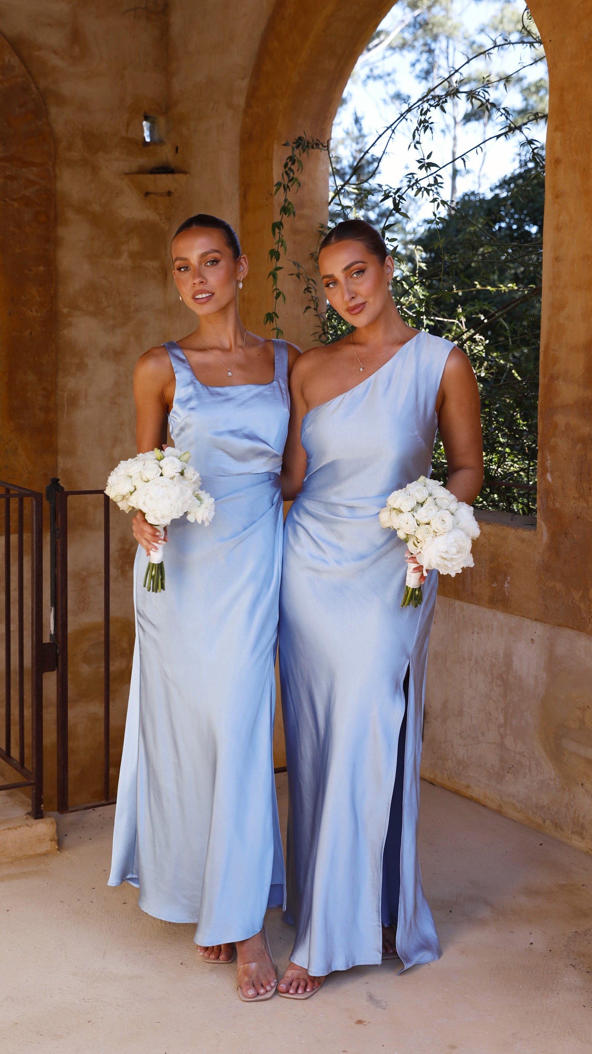 Women's Maxi Dress Satin 1