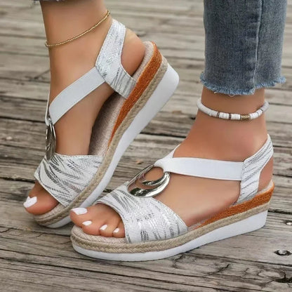 Women's Sandals Leather Orthopedic Comfort 3