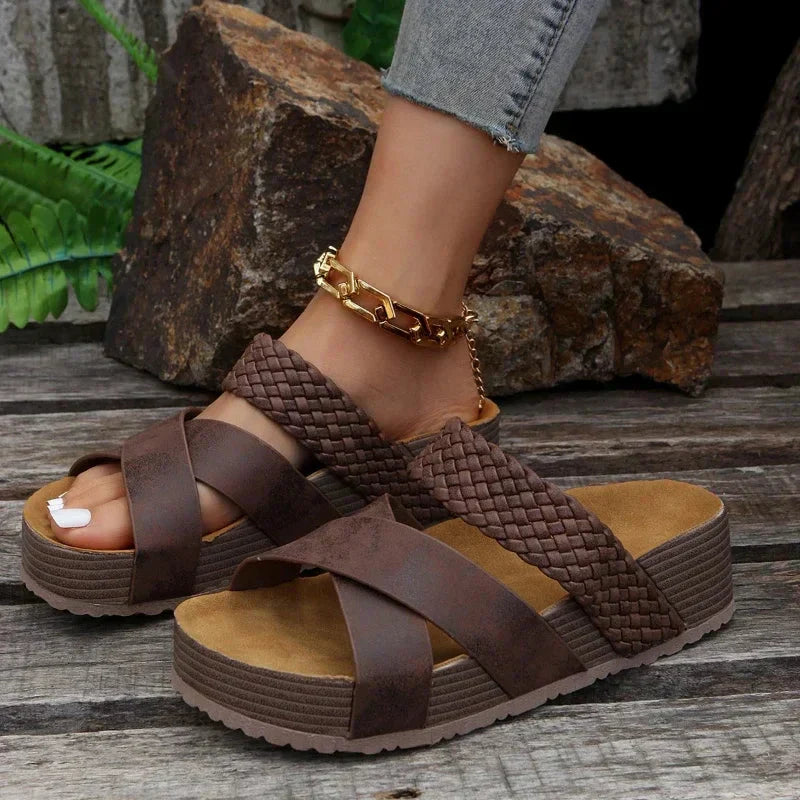 Women's Sandals Orthopedic Comfort Support Synthetic