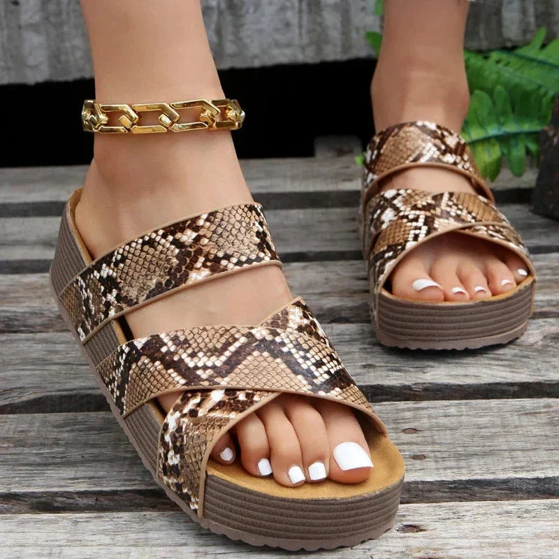 Women's Sandals Orthopedic Comfort Support Synthetic