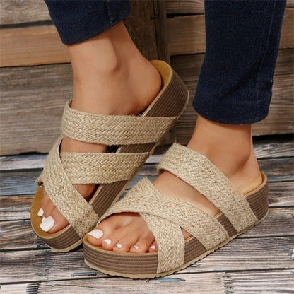 Women's Sandals Orthopedic Comfort Support Synthetic