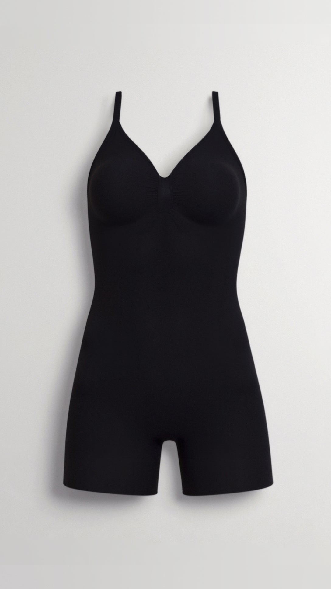 Women's Shapewear Bodysuit Compression Fabric Mid Thigh Length 8