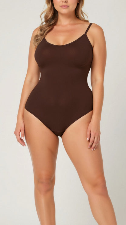 Women's Shapewear Bodysuit Compression Polyester 12