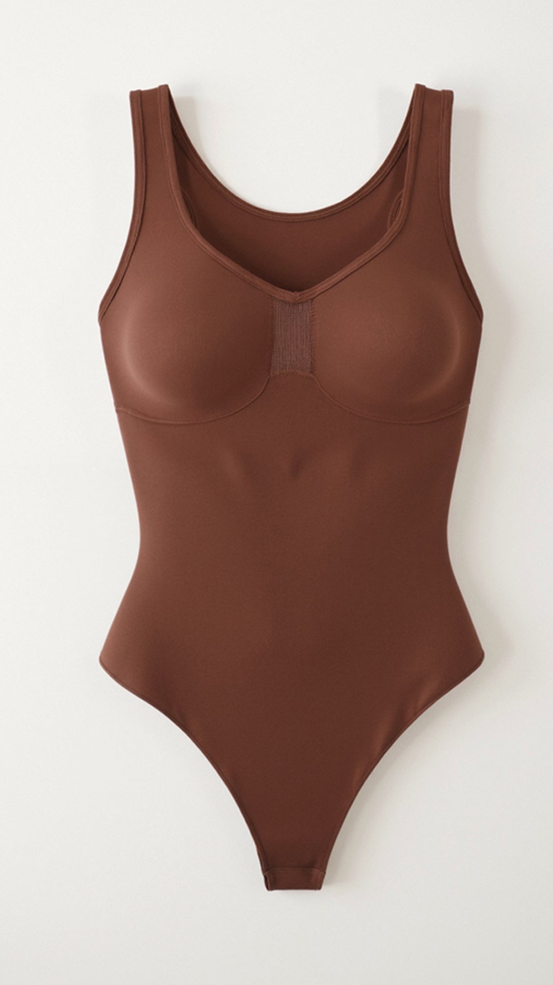 Women's Shapewear Bodysuit Nylon Spandex Scoop Neck 2