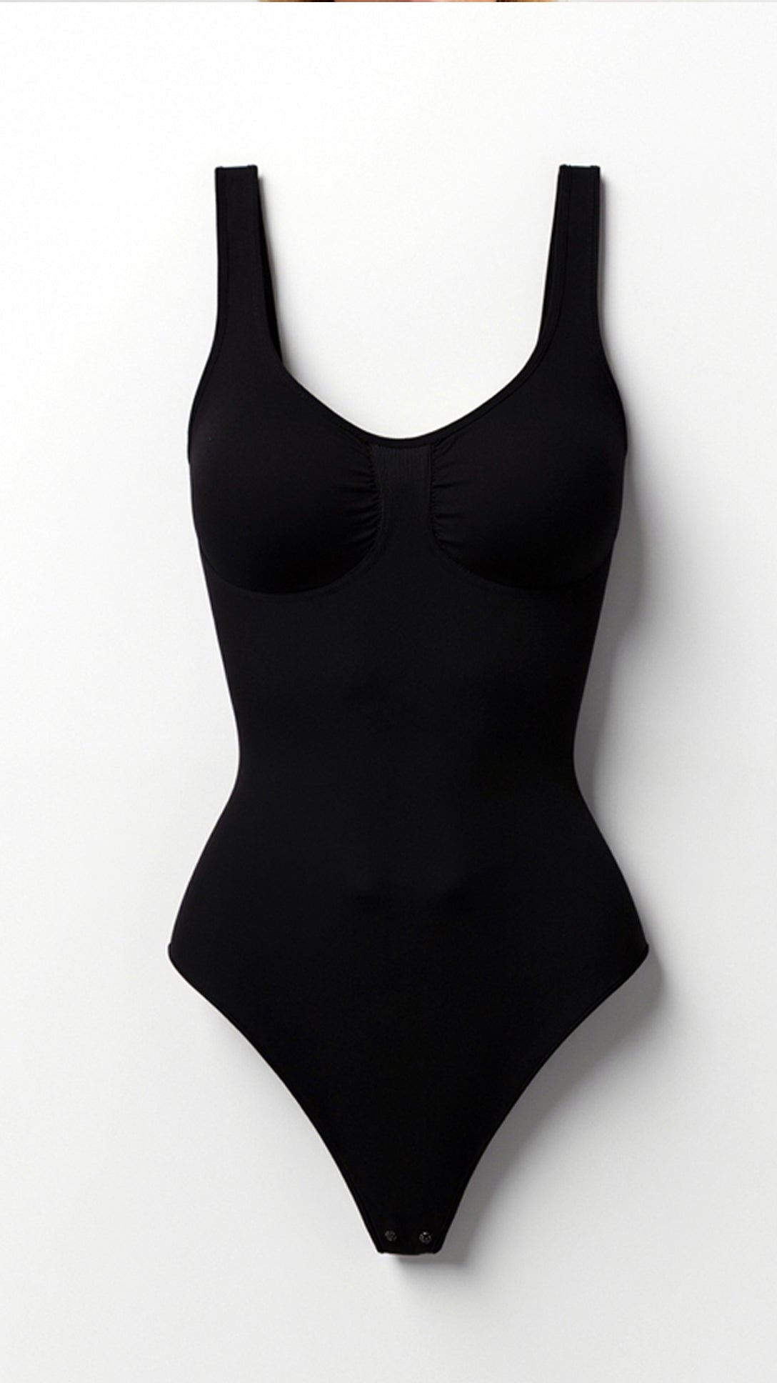 Women's Shapewear Bodysuit Nylon Spandex Scoop Neck 5