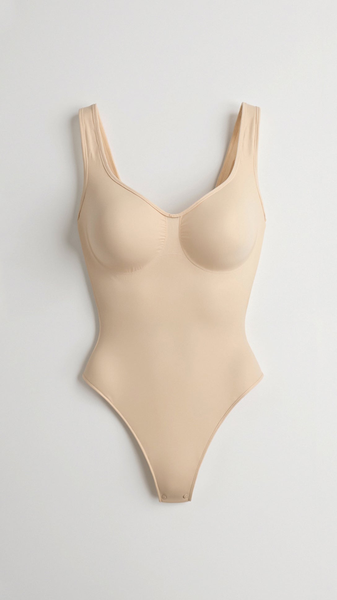 Women's Shapewear Bodysuit Nylon Spandex Scoop Neck 8