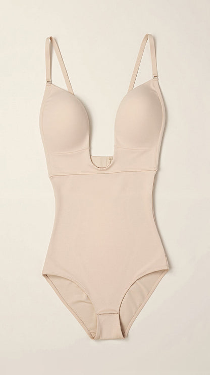 Women's Shapewear Bodysuit Underwire Compression Fabric 5