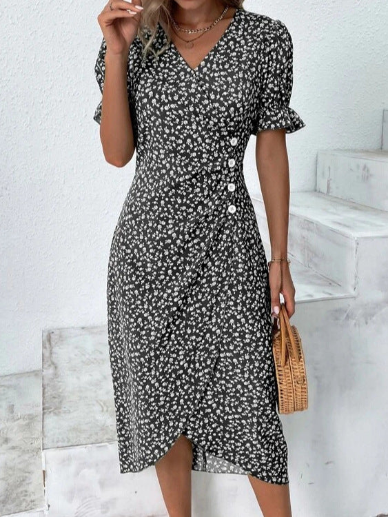 Women's Summer Dress Polyester Lightweight Flattering