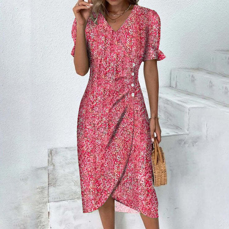 Women's Summer Dress Polyester Lightweight Flattering