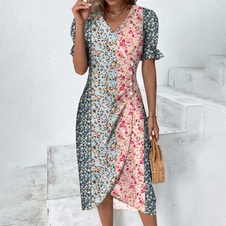 Women's Summer Dress Polyester Lightweight Flattering