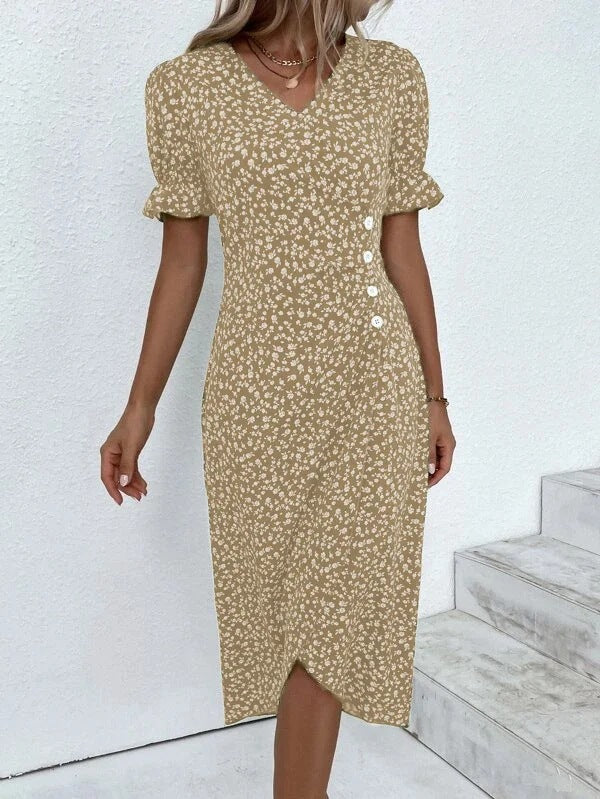Women's Summer Dress Polyester Lightweight Flattering