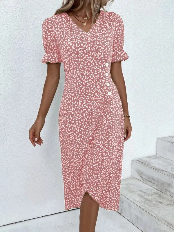 Women's Summer Dress Polyester Lightweight Flattering