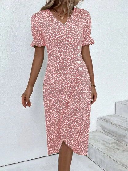 Women's Summer Dress Polyester Lightweight Flattering