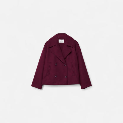 Women's Tailored Jacket Wool Blend 4