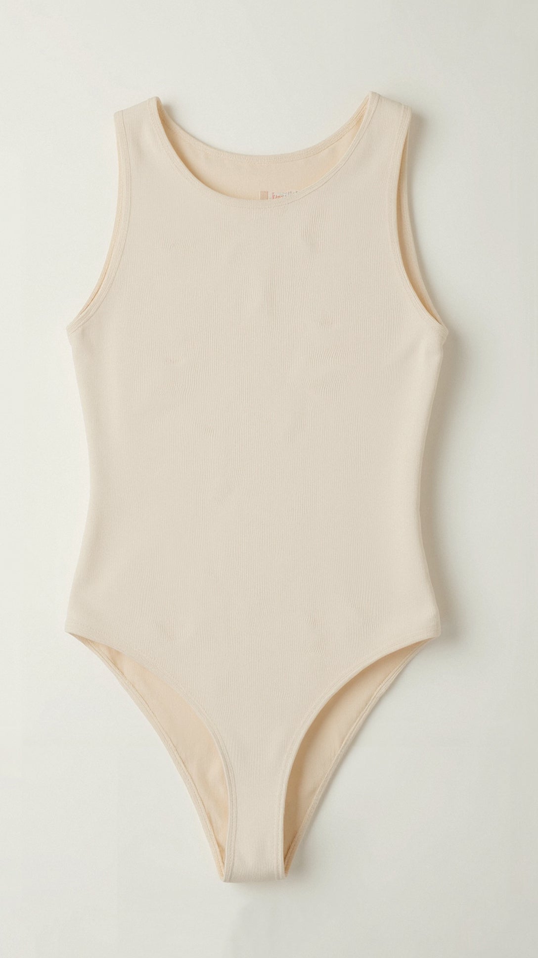 Women's Thong Bodysuit Stretch Fabric - Black 2