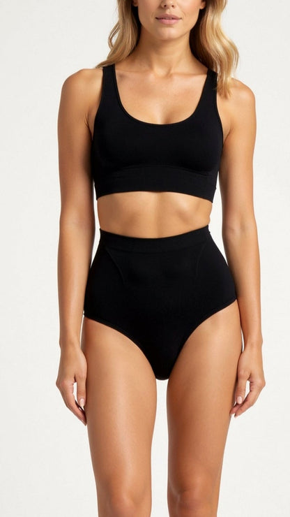 Women's Tummy Control Underwear Compression Polyester 3